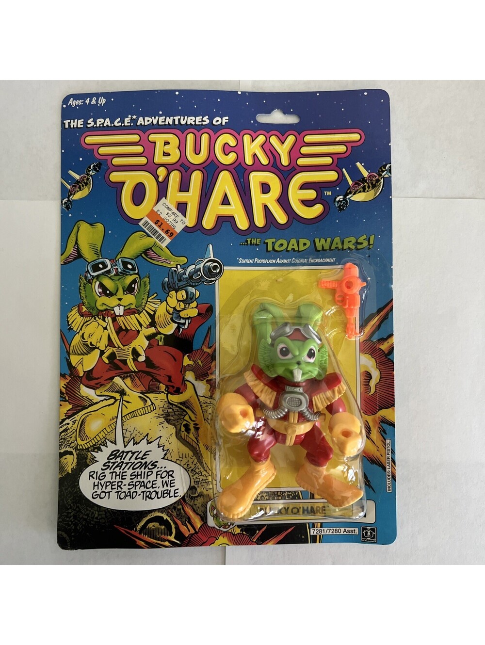 The Space Adventures of Bucky O'Hare The Toad Wars Action Figure